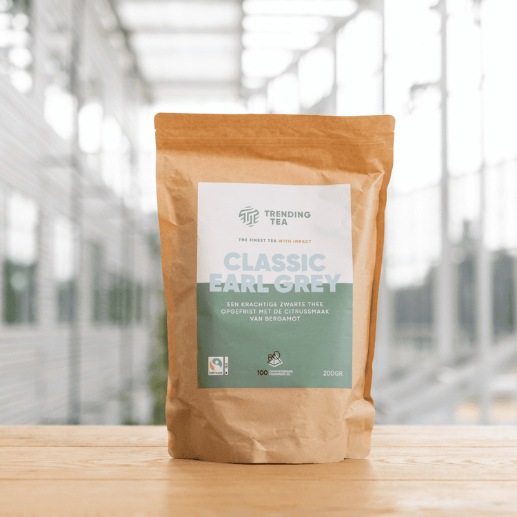 Piramidezakjes: Classic Earl Grey (100 stuks) - Fancy Beans