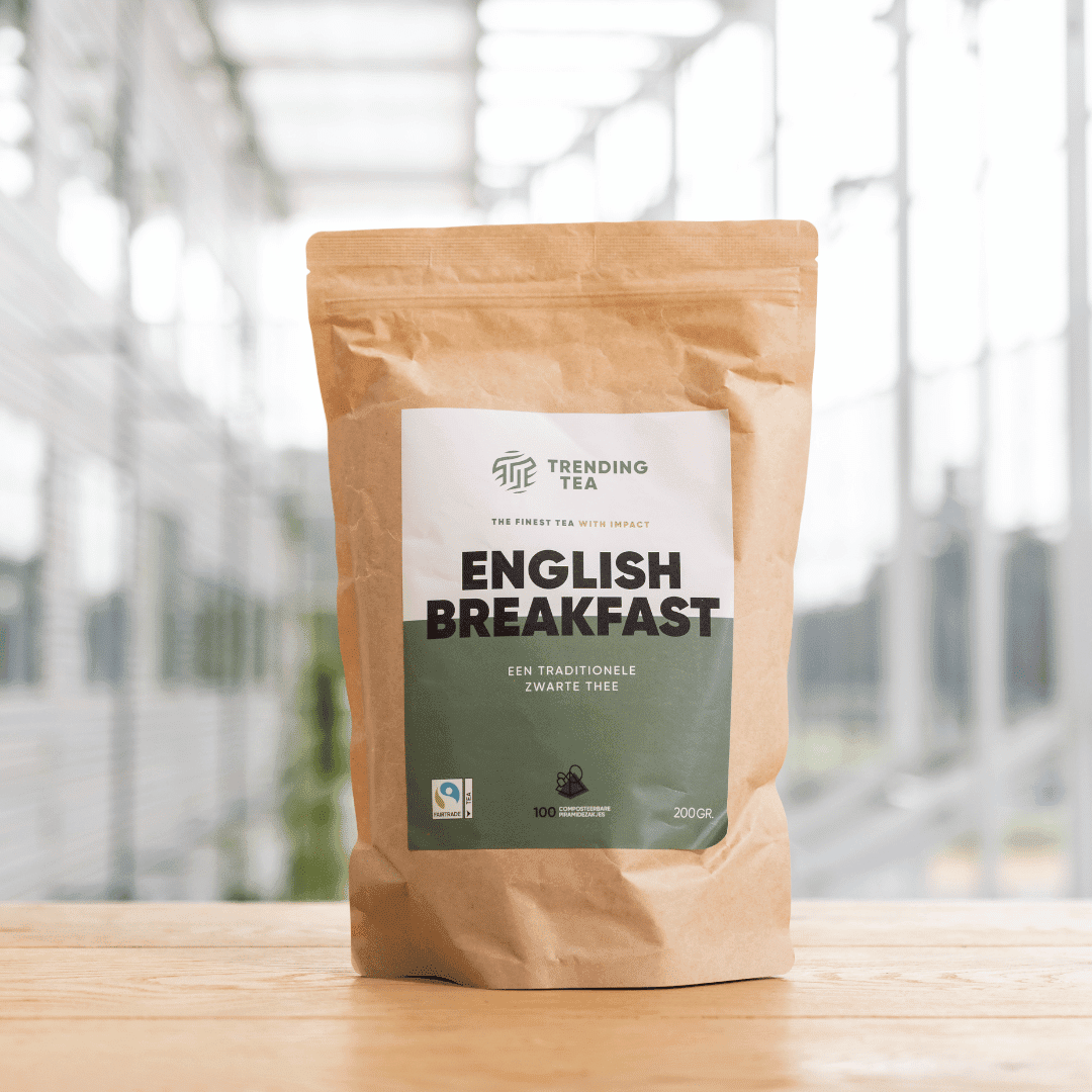 Piramidezakjes: English Breakfast (100 stuks) - Fancy Beans