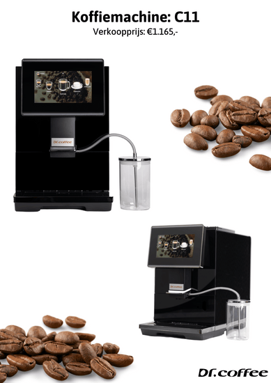 Zakelijke Koffiemachine: Dr. Coffee C11 - Fancy Beans