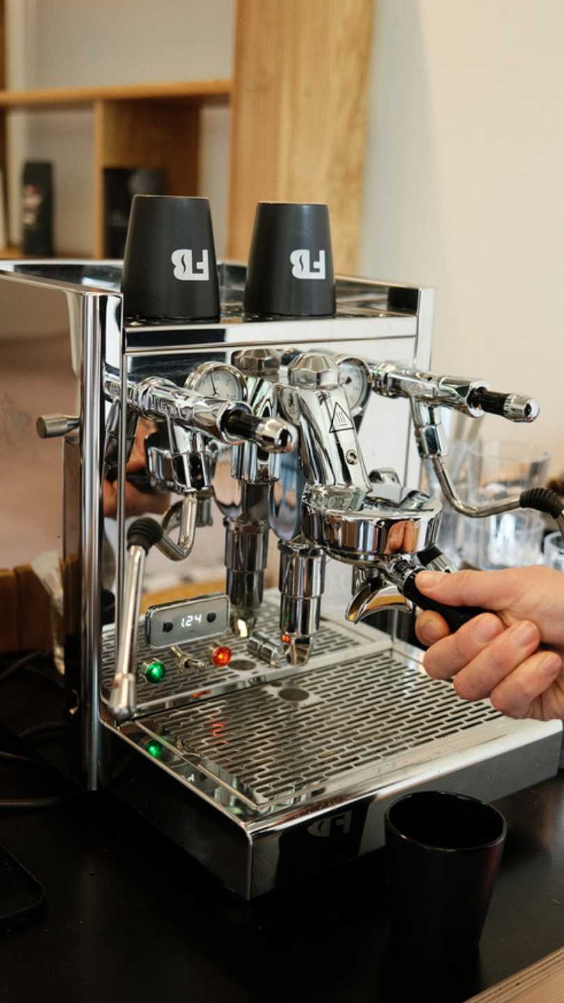 Fancy Beans koffie zetten met een espressomachine