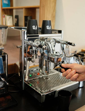 Fancy Beans koffie zetten met een espressomachine