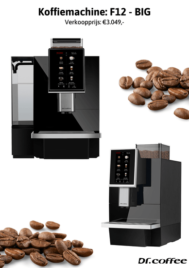 Zakelijke Koffiemachine: Dr Coffee F12 - Fancy Beans