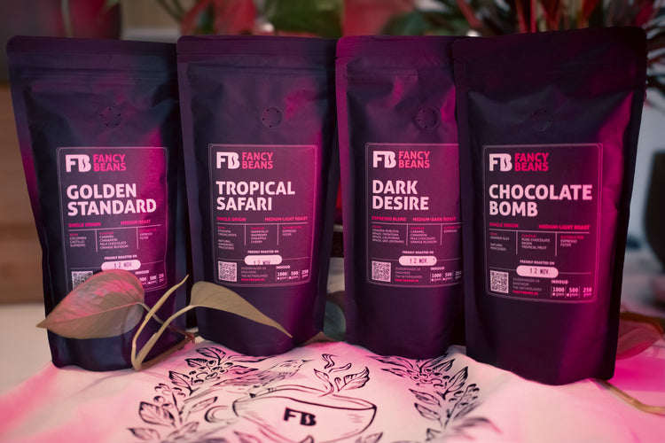 Pakketdeal 4x 250g + Tote bag - Fancy Beans