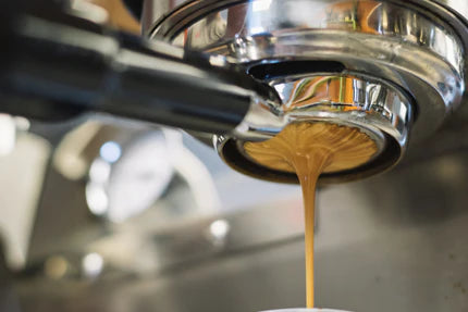extractie espresso koffie